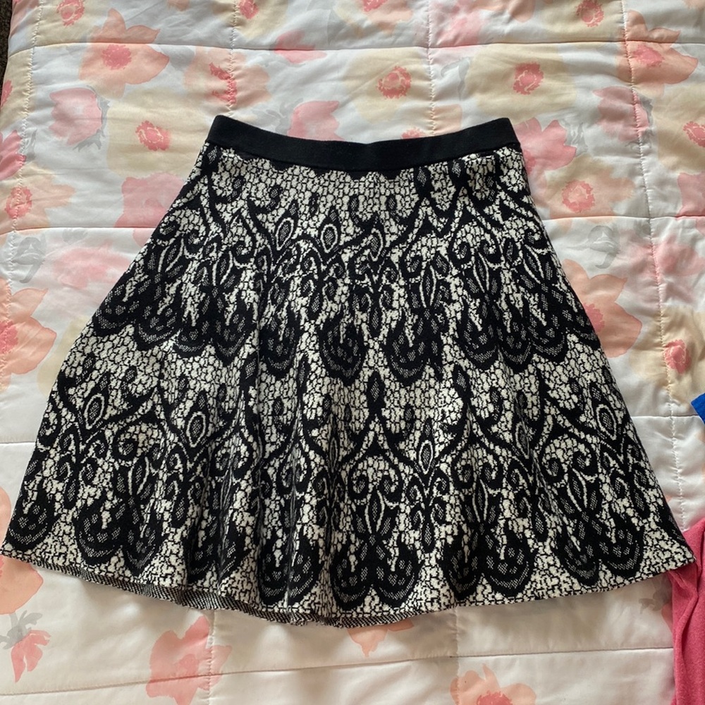 Cynthia Rowley medium lace printed skirt